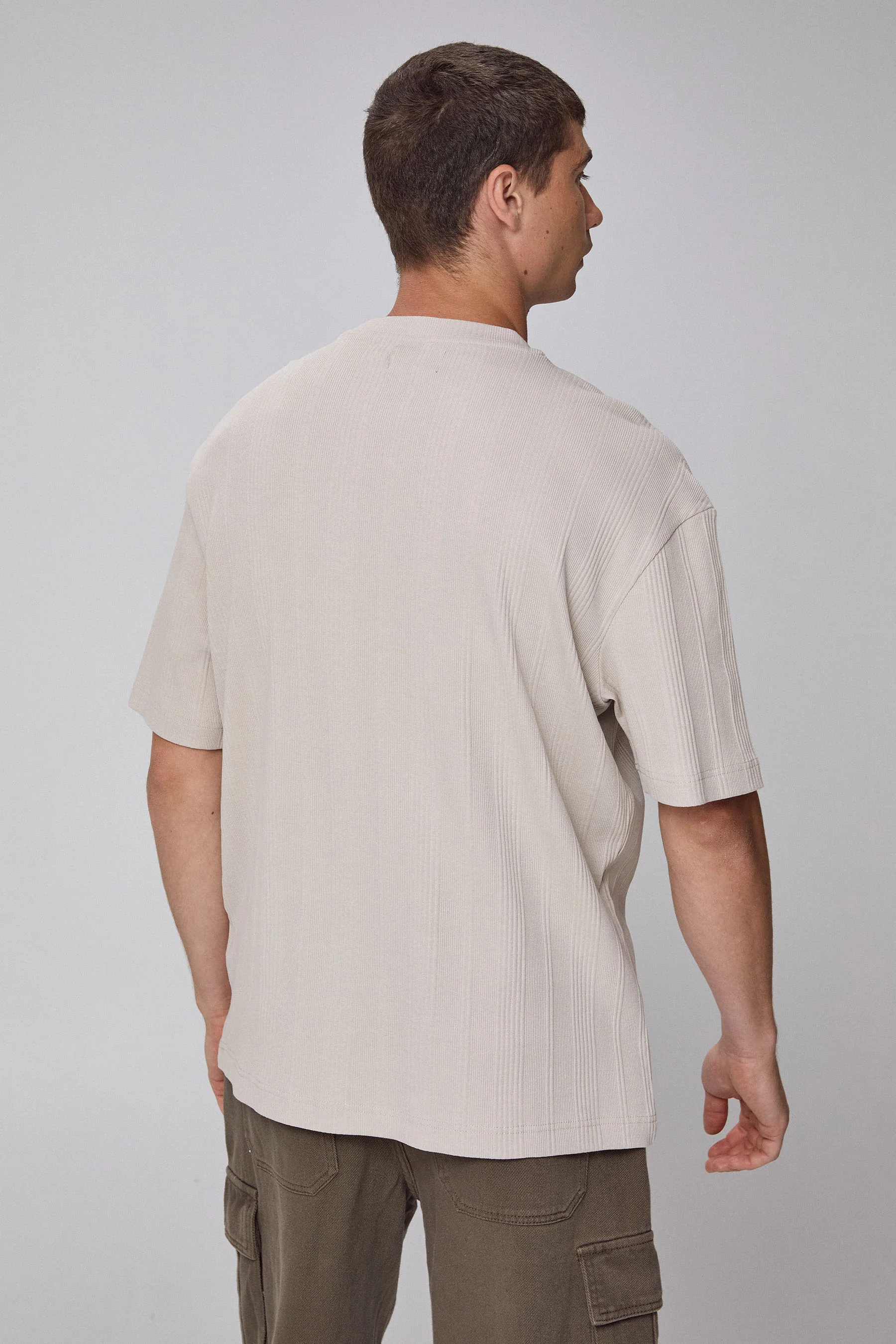 טישירט ניו סריג פסים - Image 4